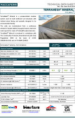 Mineral Terramesh® Technical Data Sheet