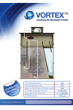 Vortex sewage treatment plant brochure