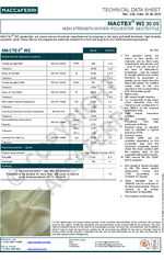 MacTex® W2 30.05 Technical Data Sheet