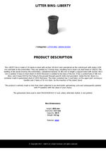 litter bins liberty by LAB23