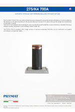 Macs K4 275/700A anti terrorist bollard