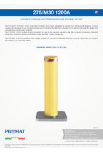 Macs 275 / M30-1200A anti-terror bollard