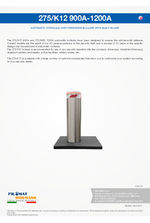 275/K12-900A Automatic Bollard data sheet