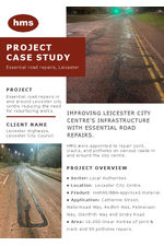 Case Study: Essential Road Repairs in Leicester