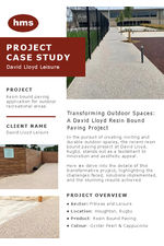Case Study: David Lloyd's Resin Bound Paving Project