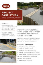 Case Study: Why Victoria Point chose HMS as its preferred resin bound installer