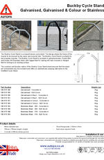 AUTOPA Buckby Cycle Stand