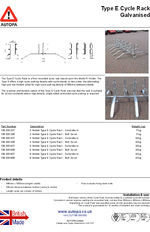 AUTOPA Type E Cycle Rack