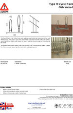 AUTOPA Type H Cycle Rack
