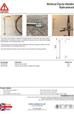 AUTOPA Vertical Cycle Holder
