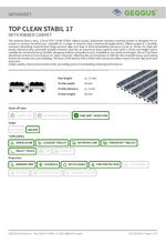 Top Clean Stabil 17 Datasheet