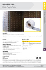 Delta fleece tape product data sheet