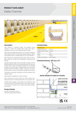 Delta channel product data sheet