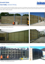 Jakoustic timber acoustic gate case study