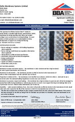 Delta MS 500 BBA certificate