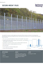 Securi-Mesh® plus spec sheet