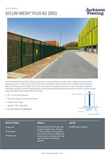 Securi-Mesh plus B3 (SR2) spec sheet
