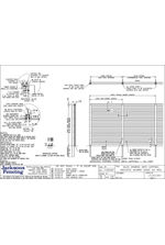 Jakoustic Highway With Capping 3000mm High J701047sht3 drawing