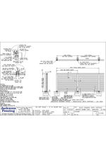 Jakoustic Highway 2000mm with Capping Baseplated Posts J701296sht1 drawing