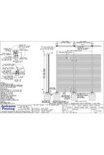 Jakoustic Highway Commercial 5000mm with Capping baseplated posts drawing