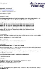 Ball stop fencing Q40