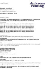 Style B ornamental fencing Q40