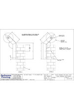 Wall Face Fixed Cranked Rota Spike - J404165 drawing