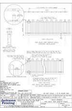 Anti Trap Bow Top Fencing Details - J804018sht1 drawing