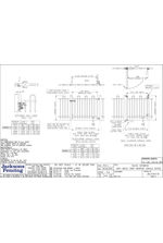 Anti Trap Bow Top Single Leaf Gate - J804018sht2 drawing