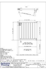 Playtime Metal with Single Leaf Gate With Key Lock - J802055sht3 drawing