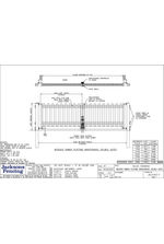 Playtime timber double leaf maintenance gate - J804017sht1 drawing