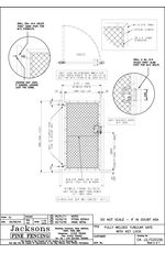Fully Welded Tubular Gate with Key Lock drawing