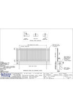 Barbican Cranked Post - J101074Sht1 drawing
