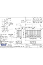 Barbican Imperial Single Gates - J102150sht1 drawing