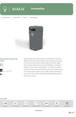 Rosenlund outdoor recycling bin