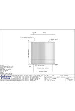 3m high Sentry Fencing - J601053sht2 drawing