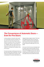 Automatic swing doors - Fire Doors