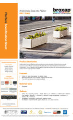 Andromeda Concrete Planter BX27 2065