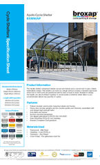 Apollo Cycle shelter BXMW/AP specification sheet