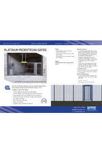 Platinum pedestrian gates