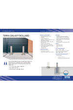 HVM rising terra galaxy bollard data sheet