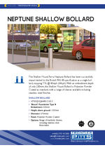 Neptune shallow bollard