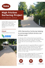 HMS helping to encourage drivers out of their cars in Oxford