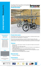 EASI RISER Easi Riser Two Tier Cycle Parking System BXMW specification sheet