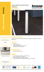 Heaton Bollard BX47 9005 specification sheet