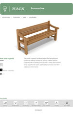 Park Sofa England Data Sheet
