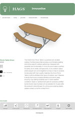 Picnic Table Olvon Data Sheet