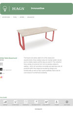Wide Table Rosenlund Data Sheet