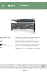 Bicycle Shelter Stella Data Sheet