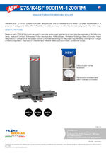 275/K4SF 900RM-1200RM HVM bollard